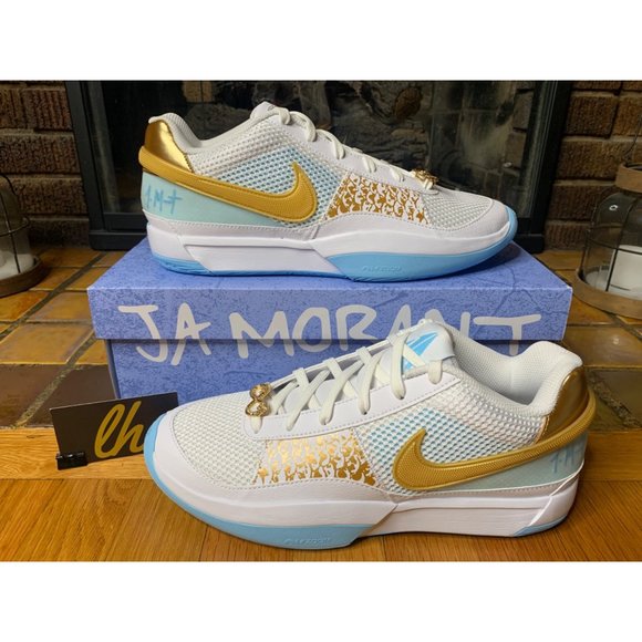 Men’s Sz 11.5 Nike Ja 1 Year Of The Dragon Athletic Sneakers FV1290-100 - Picture 2 of 10